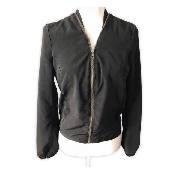 RT Black Lightweight Full Zip Long Sleeve Jacket - Picture 2 of 3